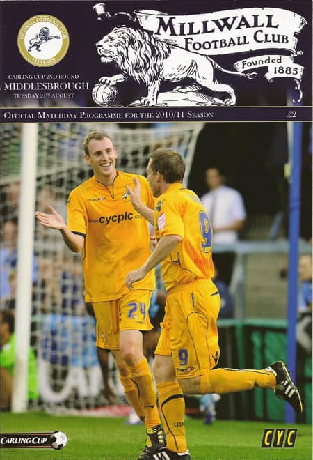 Millwall FC v Middlesbrough FC